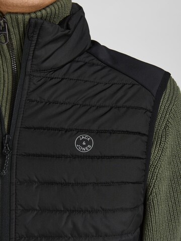 JACK & JONES Vest in Black