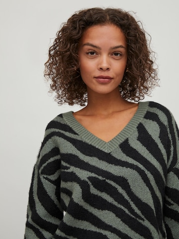 VILA Sweater 'RIL' in Green