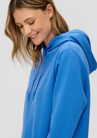 Sweat-shirt s.Oliver en bleu