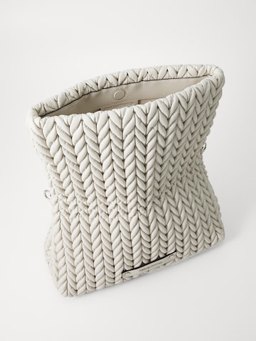 Karl Lagerfeld - Mala de ombro 'WEAVE' em cinzento