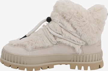 Boots da neve di Palladium in beige: frontale