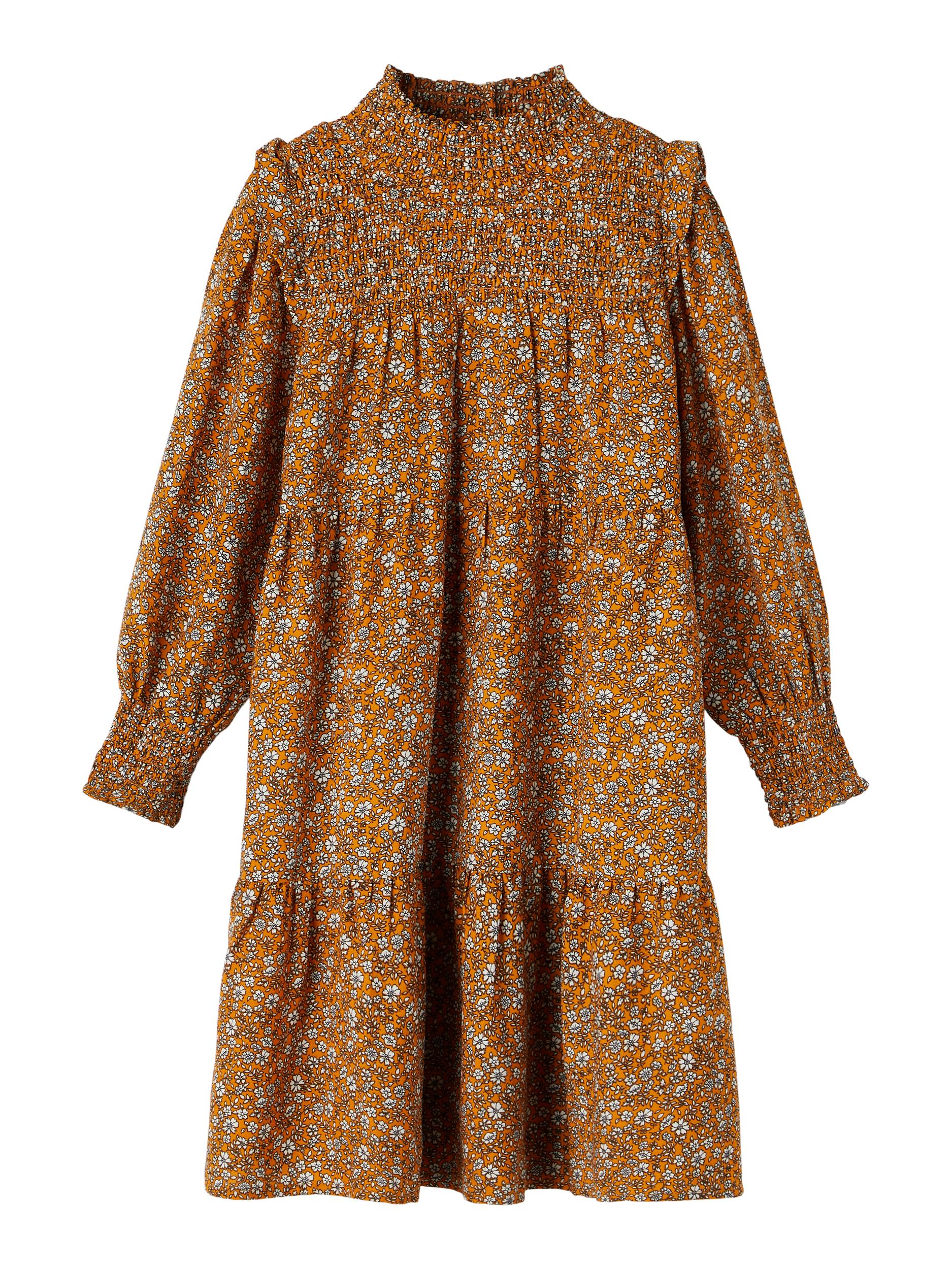 e1sCG Bimba NAME IT Kleid Karin in Arancione e1sCG Bimba NAME IT Kleid Karin in Arancione
