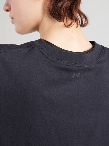 juoda UNDER ARMOUR Sportiniai marškinėliai 'SCRIPTHEART'