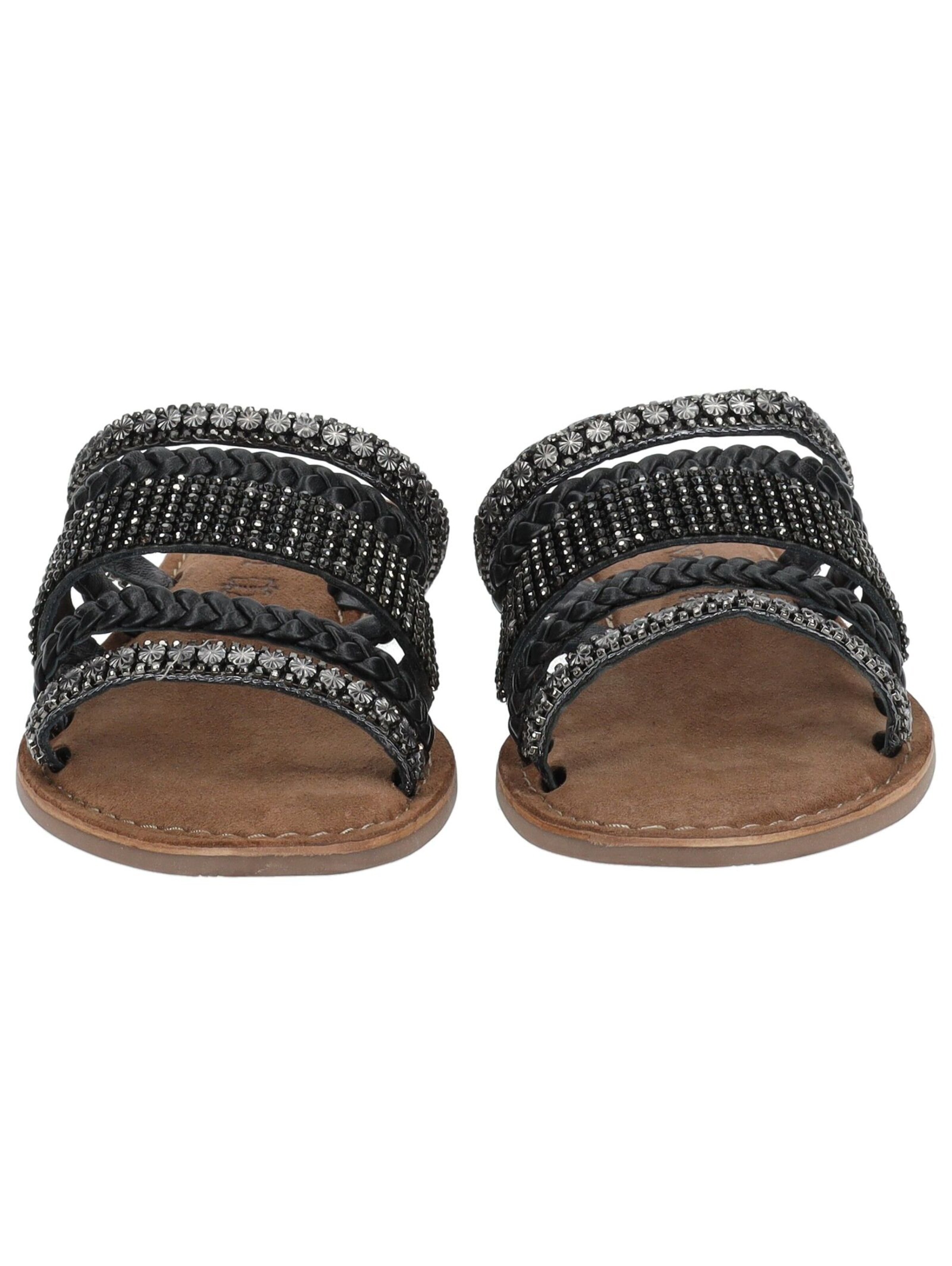 LAZAMANI Mules in Black