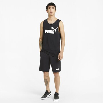 Regular Pantalon PUMA en noir