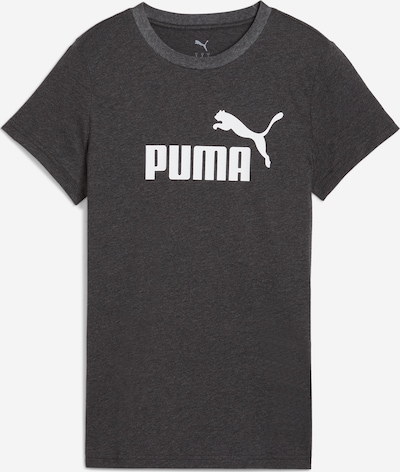 PUMA Tehnička sportska majica 'Ess No. 1' u antracit siva / bijela, Pregled proizvoda