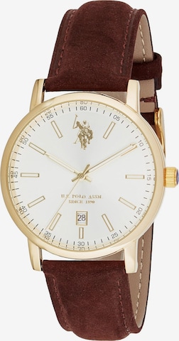 Montre à affichage analogique 'Melville' U.S. POLO ASSN. en jaune : devant