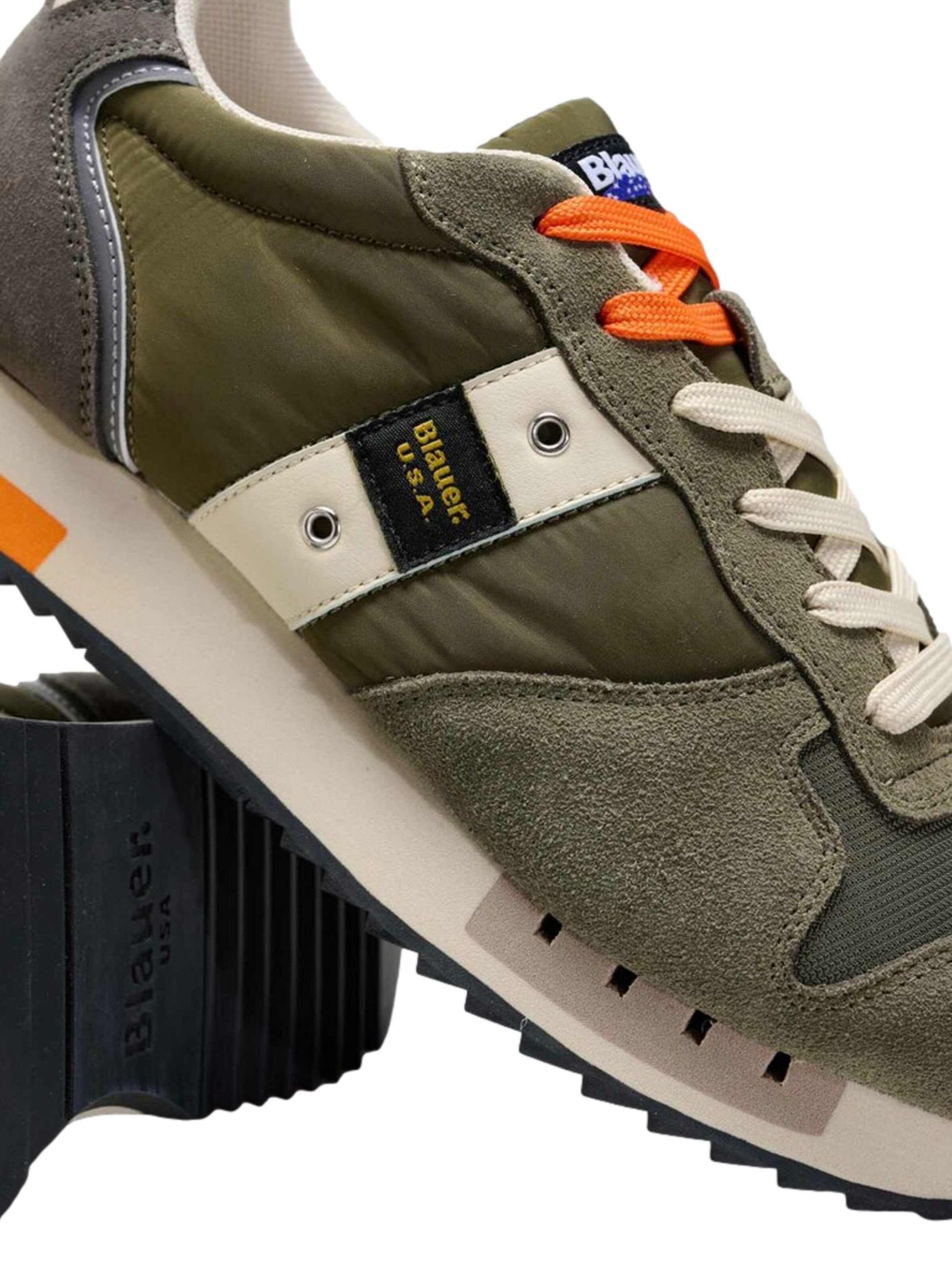 Sneaker bassa 'QUEENS' di Blauer.USA in verde