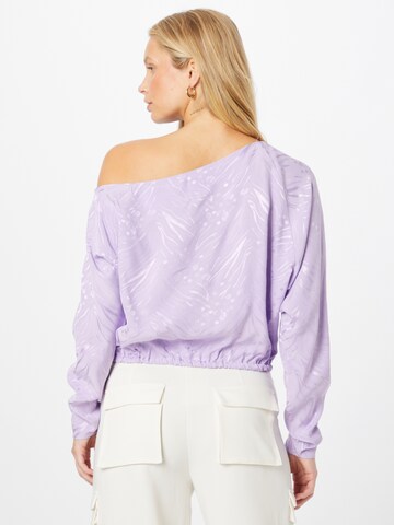 Sweat-shirt River Island en violet