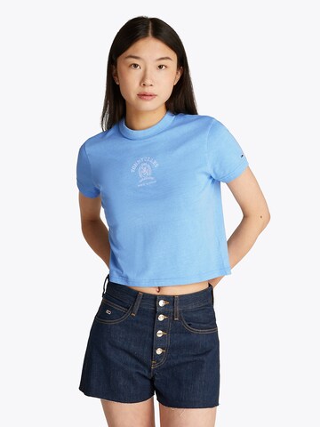 Tommy Jeans - Camiseta en azul: frente