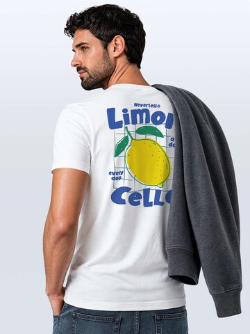 Neverless Shirt 'Limon Cello' in White