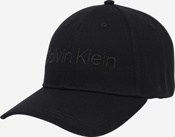 Calvin Klein Cap in Black: front