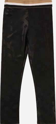 BOSS Kidswear Leggings in Black: front