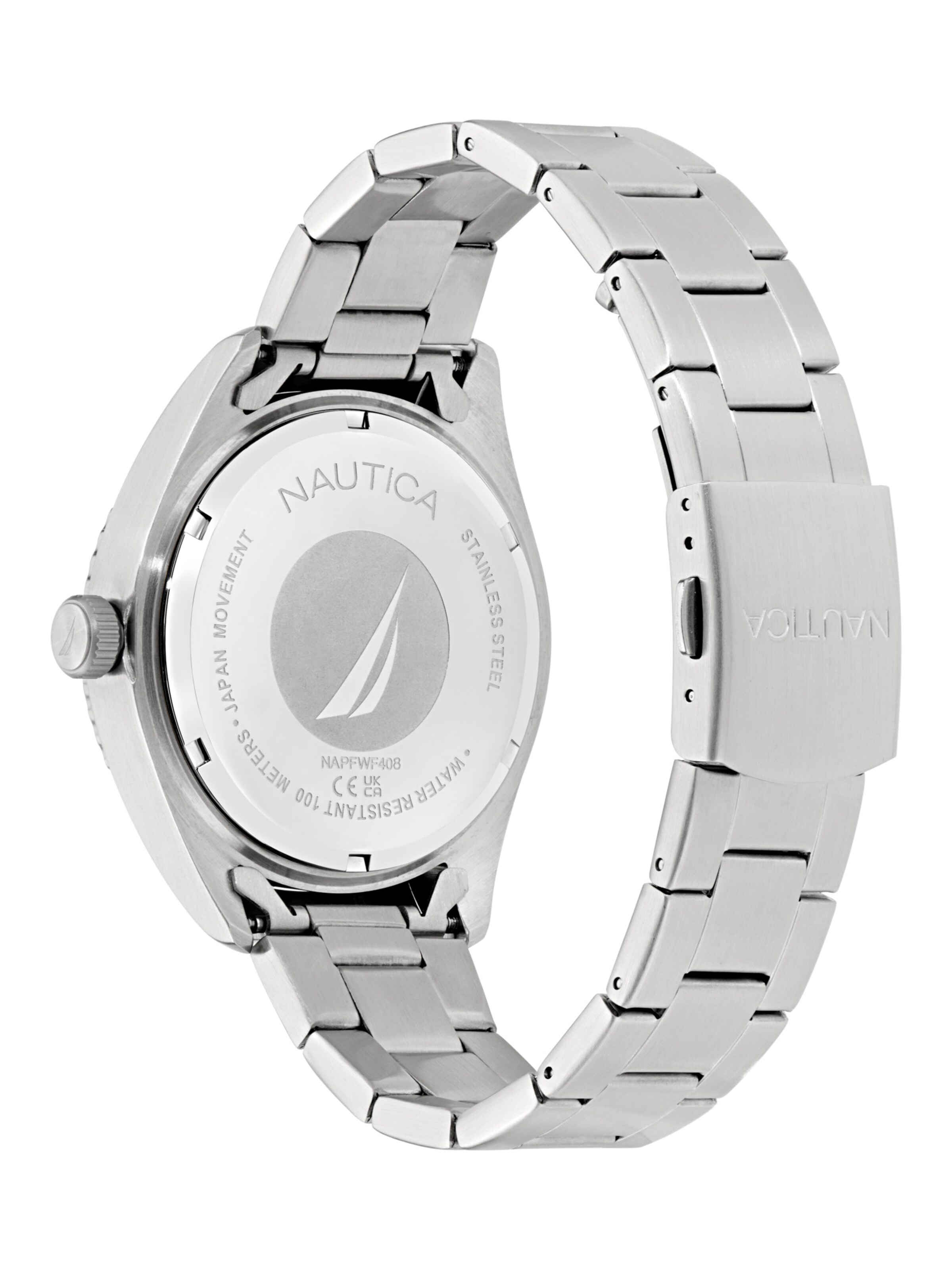 NAUTICA Uhr 'Finn World' in Silber