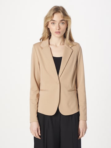 ICHI Blazers 'Kate' in Beige: voorkant