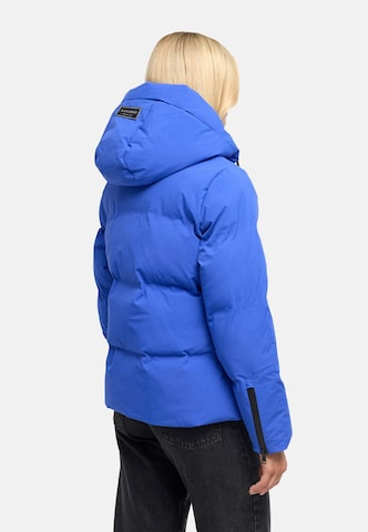 NAVAHOO Winterjas 'Wolkentanz XIV' in Blauw