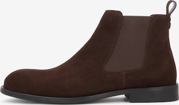 Chelsea Boots Kazar en marron : devant