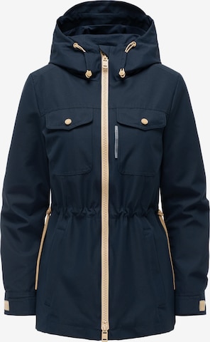 MARIKOO Parka 'Sohaa 16' in Blau: Vorderseite