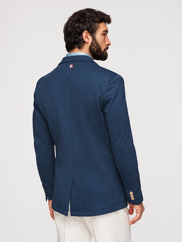 Coupe regular Veste de costume Ombre en bleu