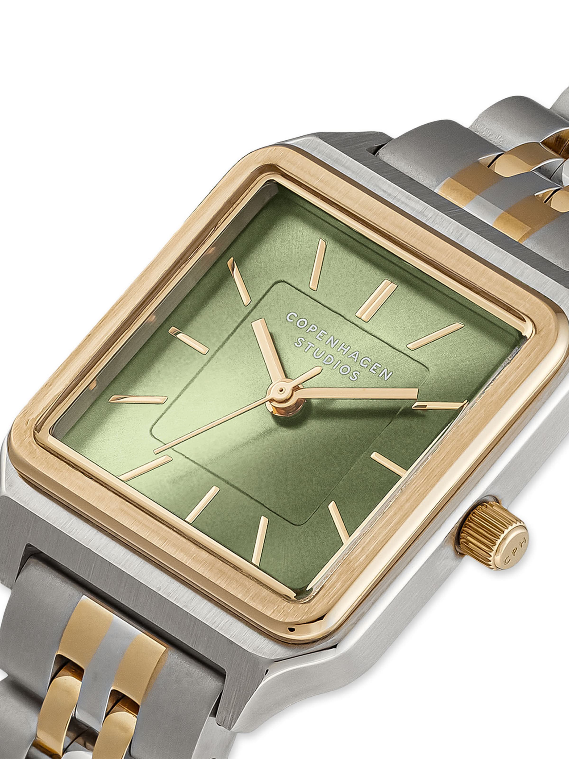 Montre à affichage analogique Copenhagen Studios en argent