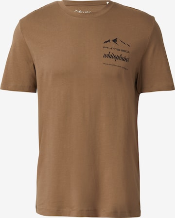 s.Oliver Tričko - Hnedá: predná strana