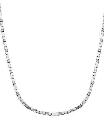 Luxenter Kette 'Dorane' in Silber: Vorderseite
