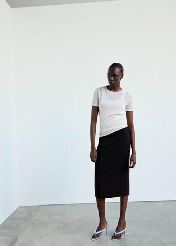 MANGO Pullover 'LAYE' in Weiß