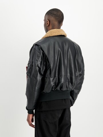 ALPHA INDUSTRIES Between-Season Jacket 'G1 Devils Brigade FL' in Black