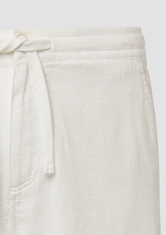 Loosefit Pantalon s.Oliver en blanc