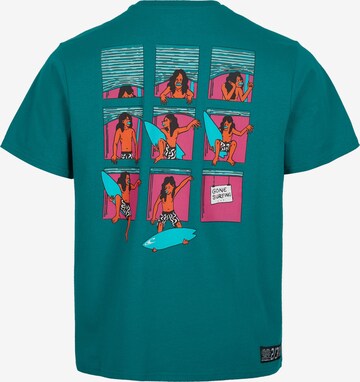 O'NEILL T-Shirt  'Window Surfer' in Blau