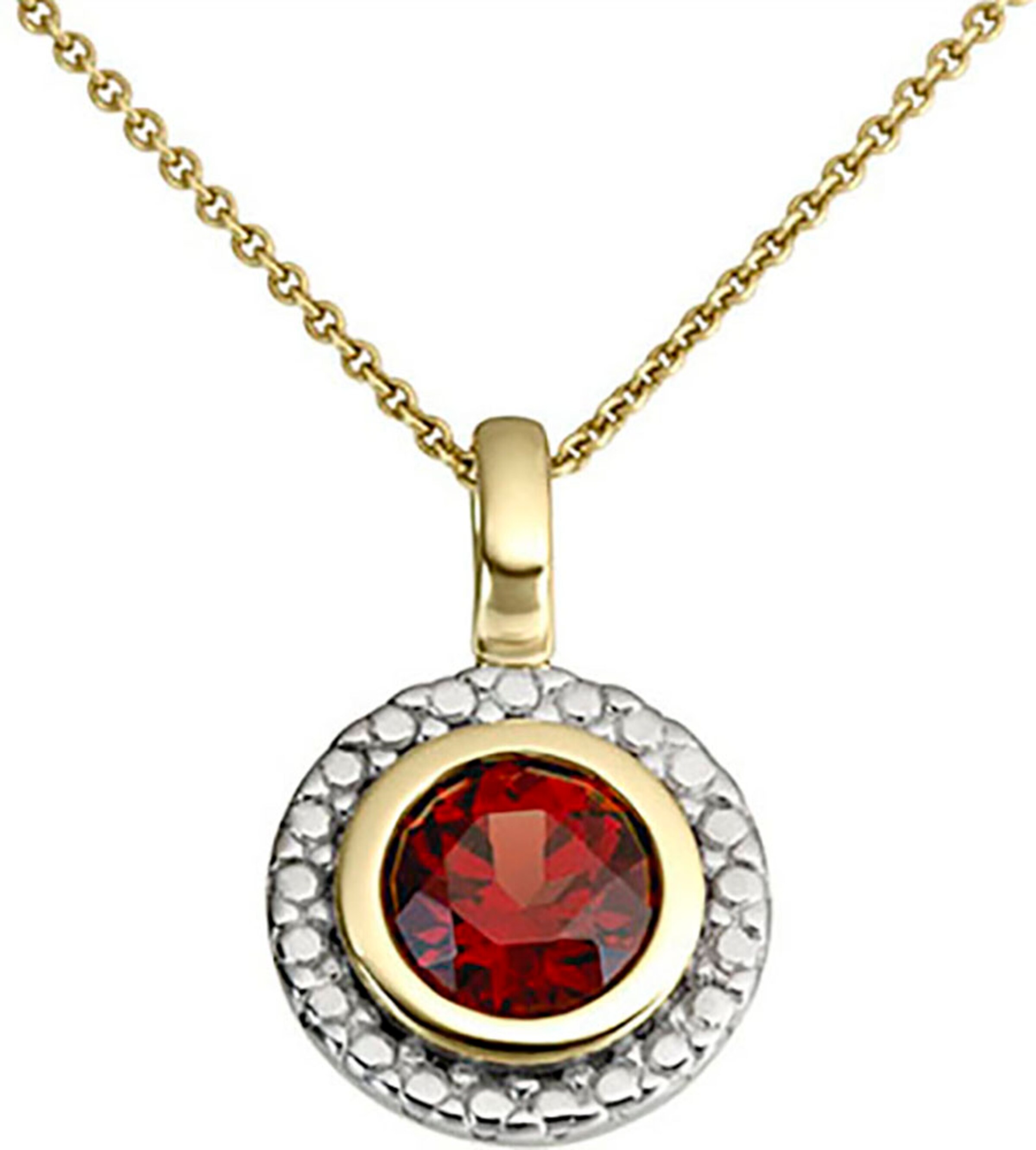 FIRETTI Pendant in Gold: front