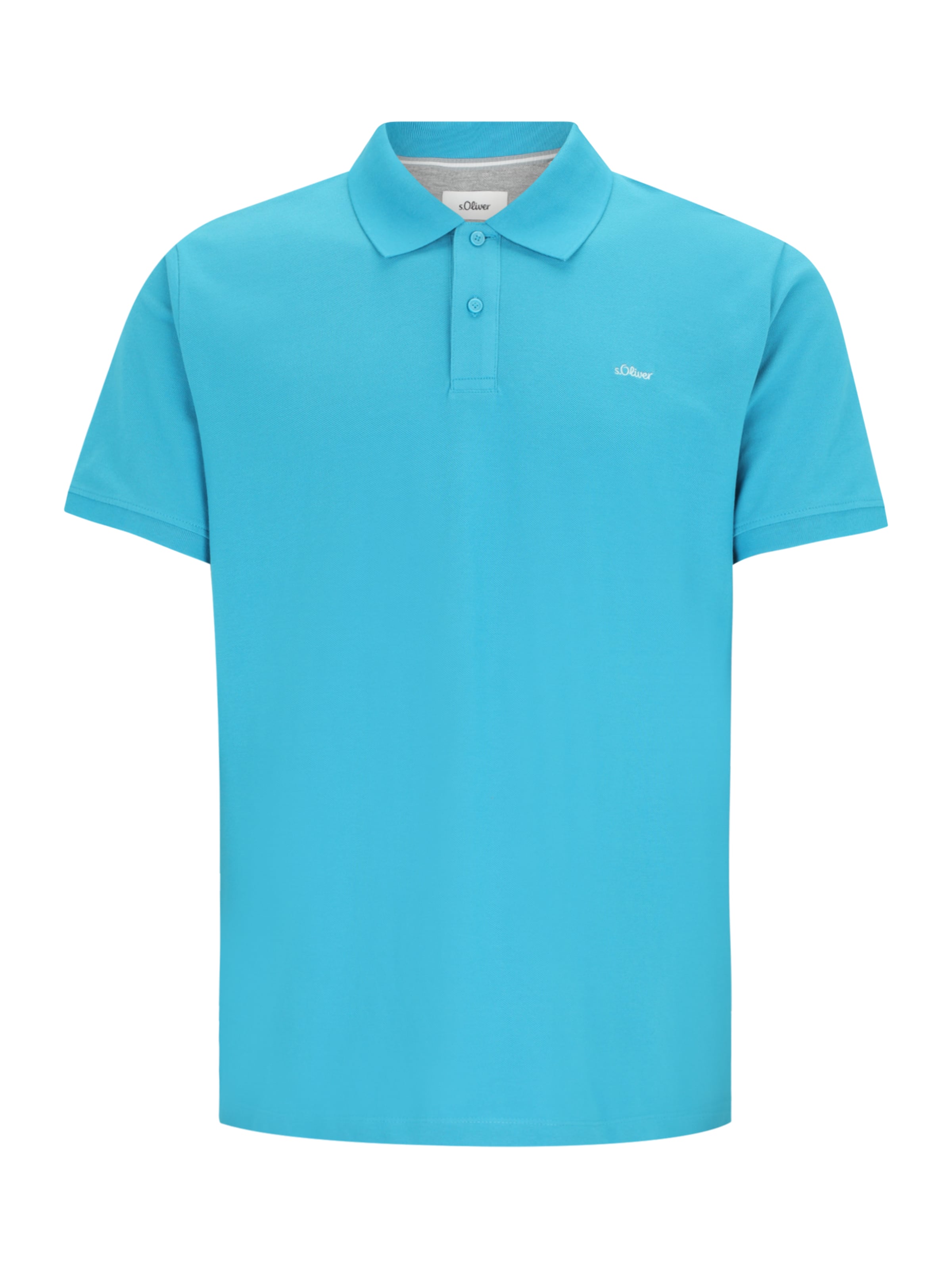 s.Oliver Men Big Sizes Shirt in Blau: Vorderseite