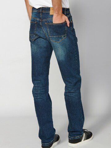 KOROSHI Regular Jeans in Blauw