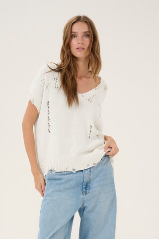 My Essential Wardrobe Blouse 'JillMW' in Wit: voorkant