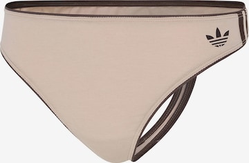 ADIDAS ORIGINALS String ' Adicolor Comfort Flex ' in Beige: voorkant