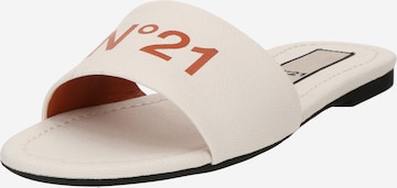 N°21Natikače s potpeticom - bijela boja: prednji dio