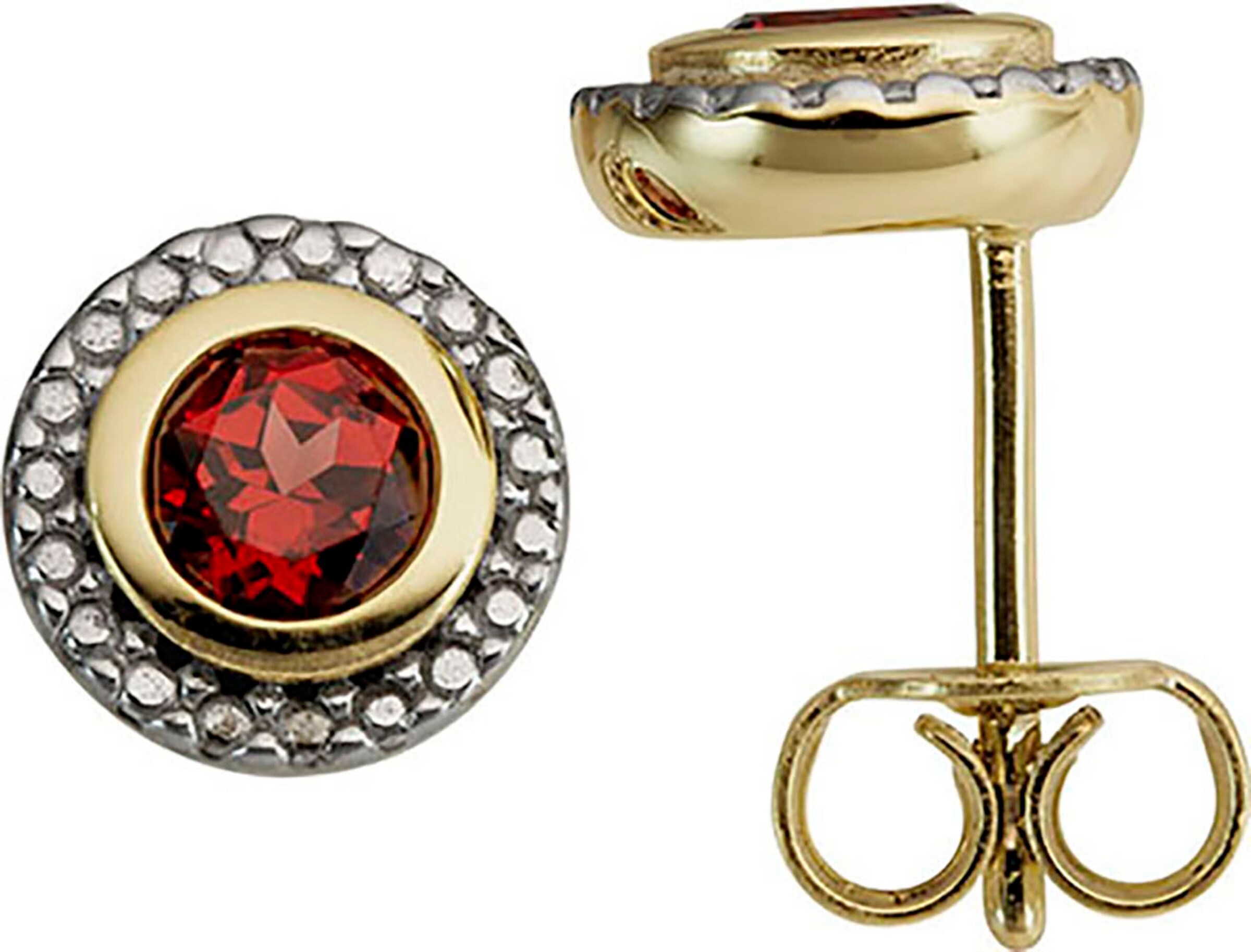 FIRETTI Ohrringe in Mischfarben: Vorderseite