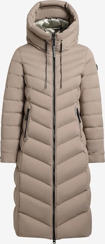 khujo Wintermantel 'Stoane2' in Grijs: voorkant