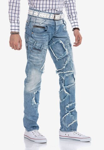 CIPO & BAXX Regular Jeans in Blau