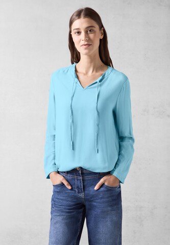 CECIL Blouse in Blue: front