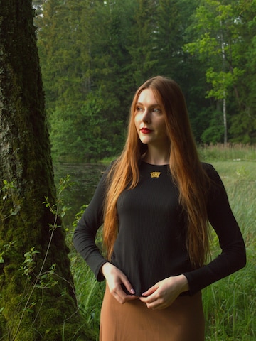 RADADA Top 'Royal Touch' in Schwarz