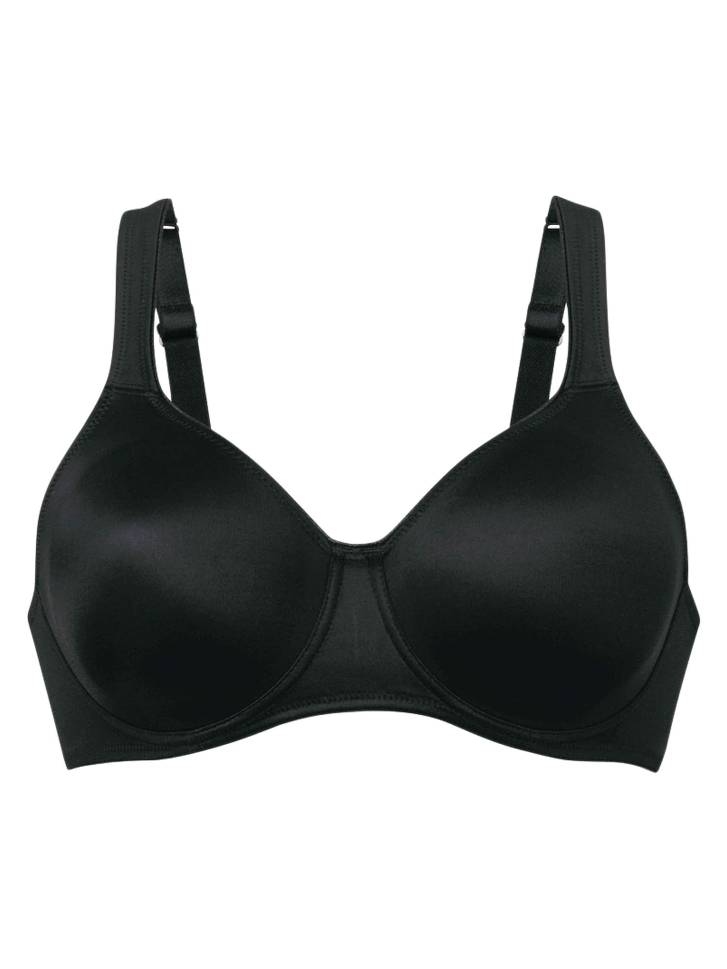 ROSA FAIA BH 'Twin' in Schwarz: Vorderseite