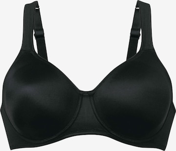 ROSA FAIA Bra 'Twin' in Black: front