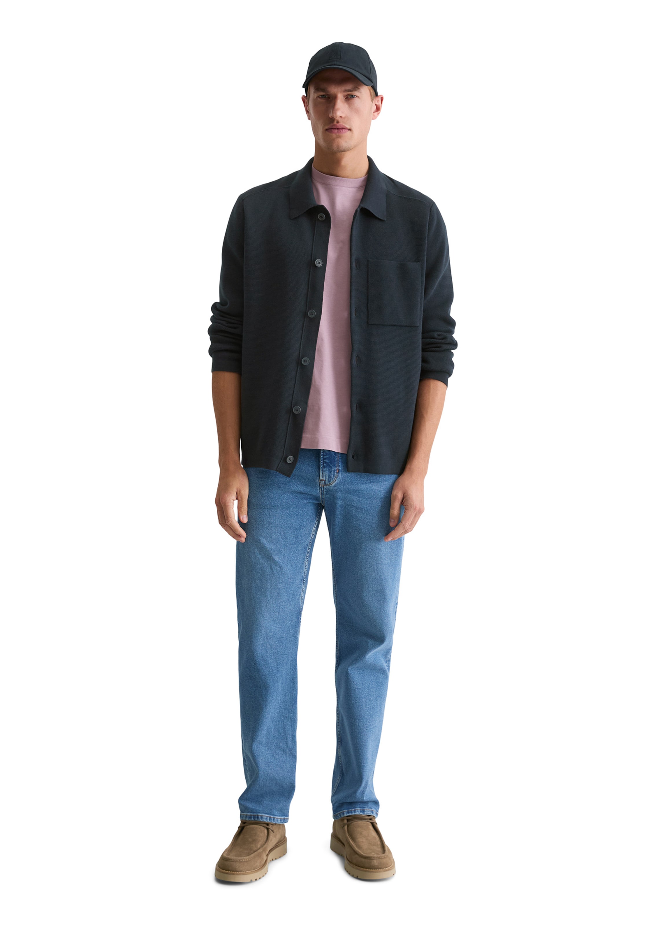 Marc O'Polo Strickjacke in Blau