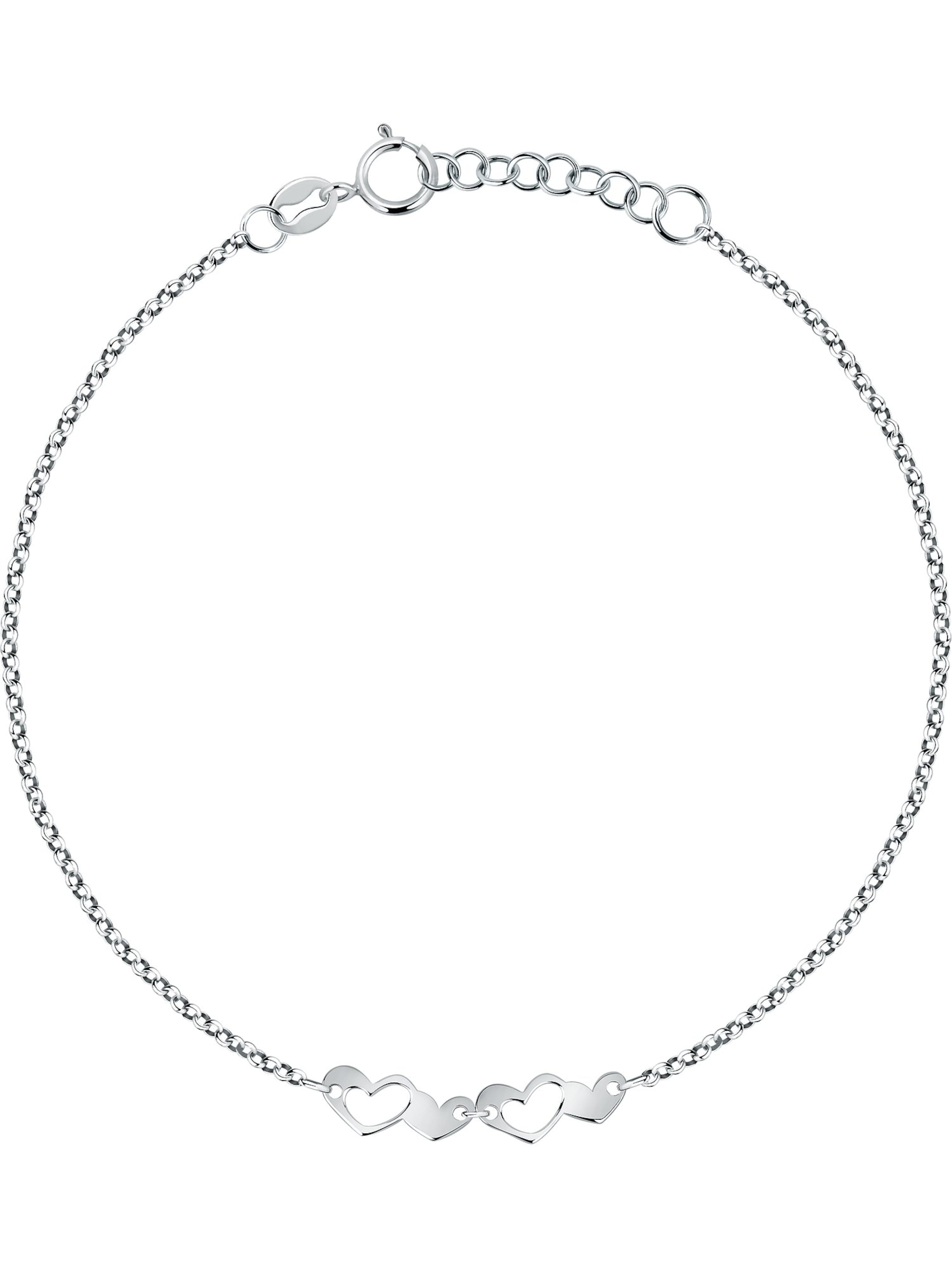 CHRIST Fußkette in Silber: Vorderseite