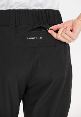 ENDURANCE Regular Sportbroek 'Phile' in Zwart