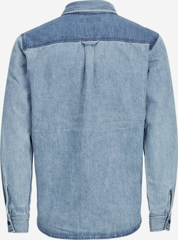 JACK & JONES Regular Fit Hemd 'Gordon' in Blau