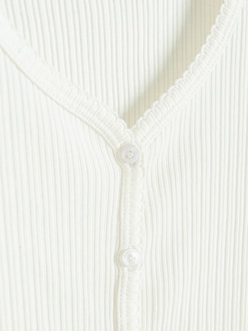 Cool Club Knit cardigan in White