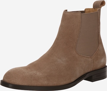 BOSS Chelsea-bootsit 'Tayil Cheb' värissä beige: etupuoli