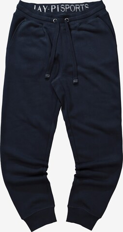 JAY-PI Tapered Pants in Blue: front